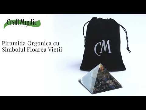 Piramida Orgonica cu Turmalina Neagra