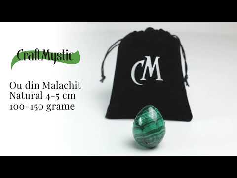 Ou din malachit natural 4-5 cm 100-150 grame