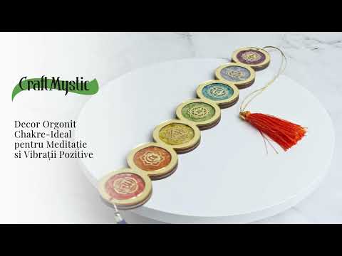 Decor orgonit chakre – Ideal pentru meditatie si vibratii pozitive