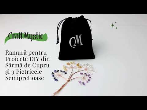 Ramurica DIY din Pietre Naturale Lapis Lazuli (9 Pietricele)