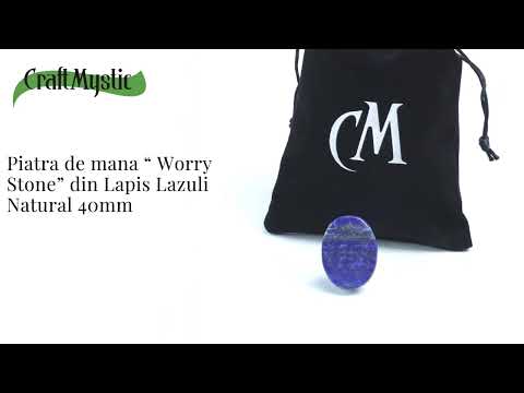 Piatra de Deget Terapeutica Lapis Lazuli 4 cm