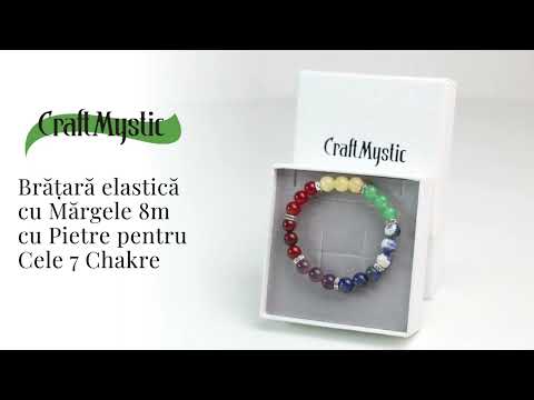 Bratara Elastica cu Margele de 8mm