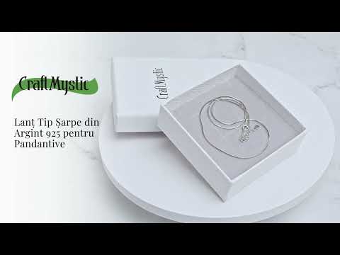 Lant Ajustabil Tip Sarpe din Argint 925 – Ajustabil 40+5 cm