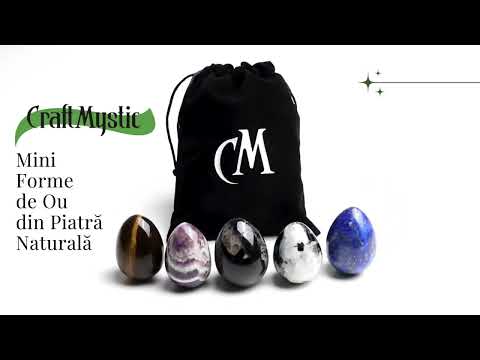 Ou Handmade de 50mm din Piatra Naturala de Lapis Lazuli