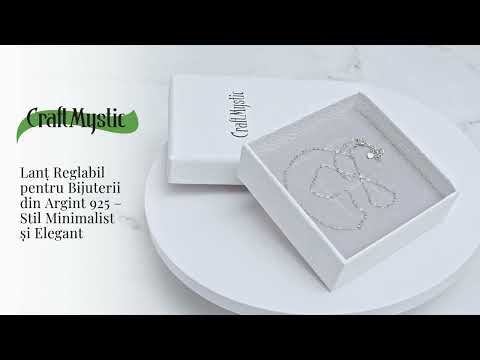 Lant reglabil pentru Bijuterii din Argint 925 – Stil Minimalist si Elegant