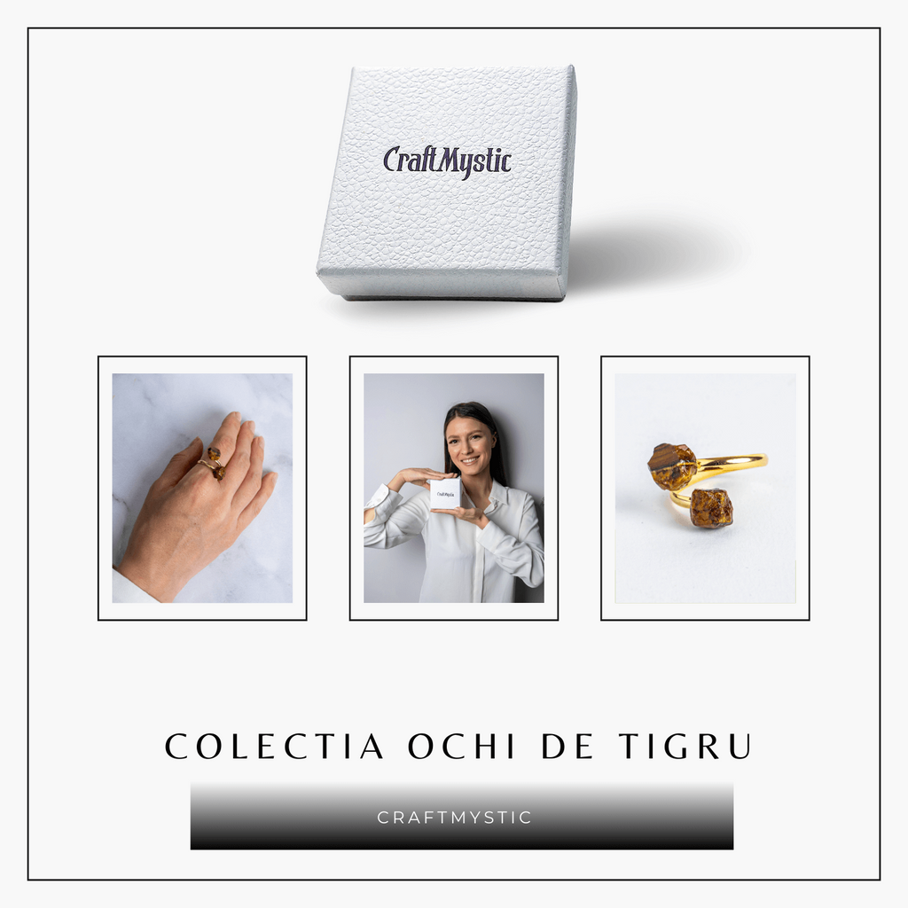 Inelul increderii – Dublu Ochi de tigru pentru curaj si putere interioara