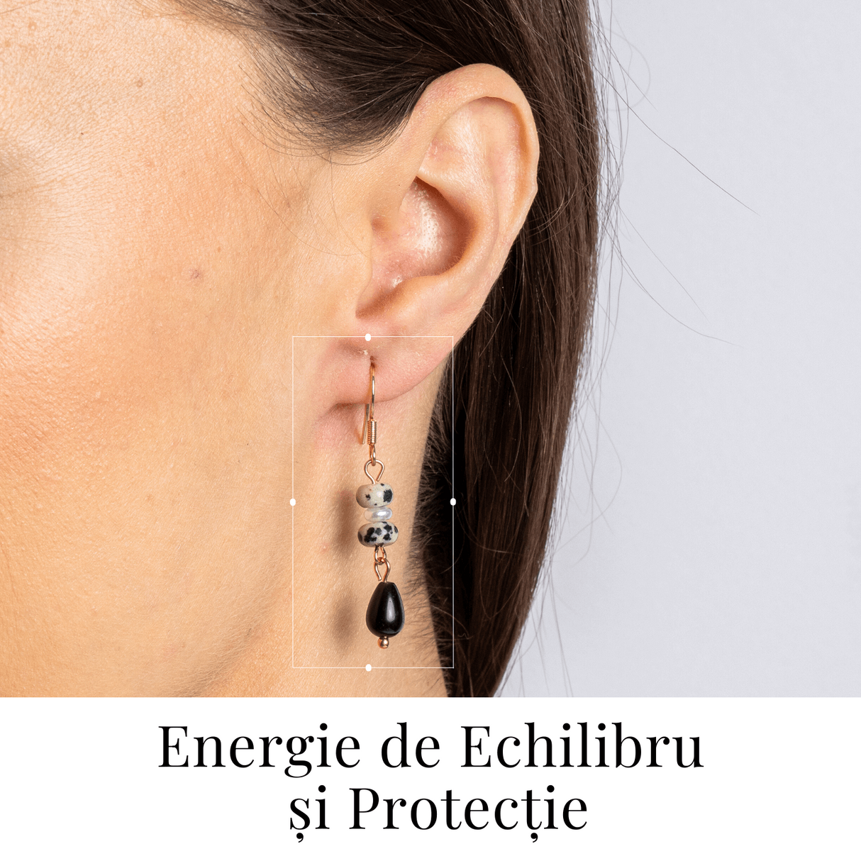 Cercei cu Energie de Echilibru si Protectie – Model in 3 Elemente
