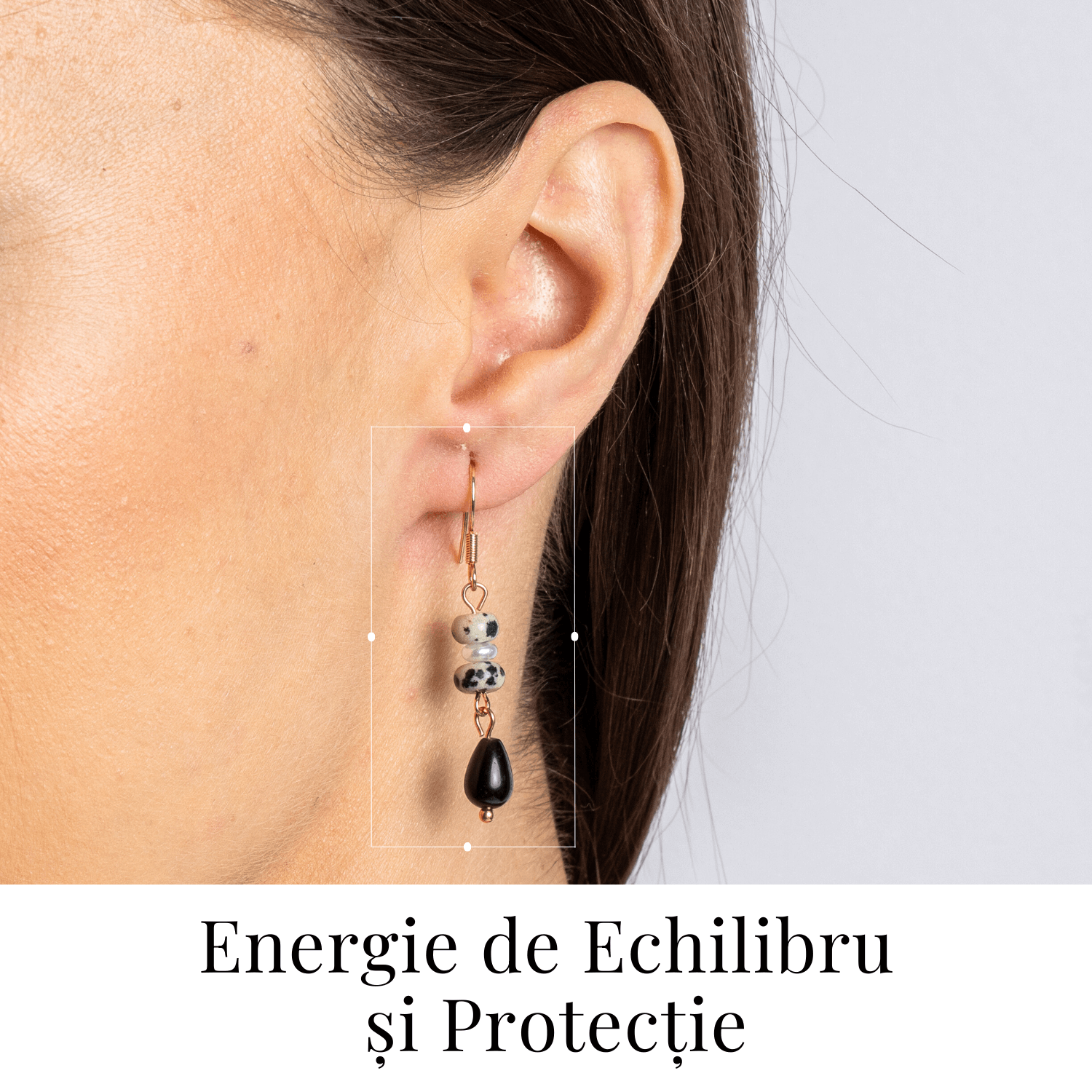 Cercei cu Energie de Echilibru si Protectie – Model in 3 Elemente