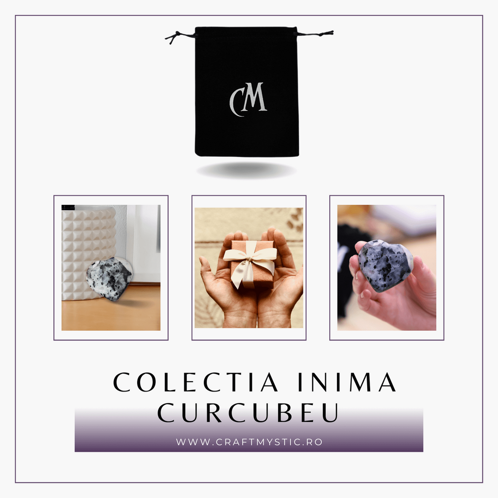 Inima Sculptata Manual de 50mm din Piatra Lunii Curcubeu Naturala