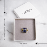 Claritate si Protectie – Inel cu Fluorit Natural si Energie Mentala