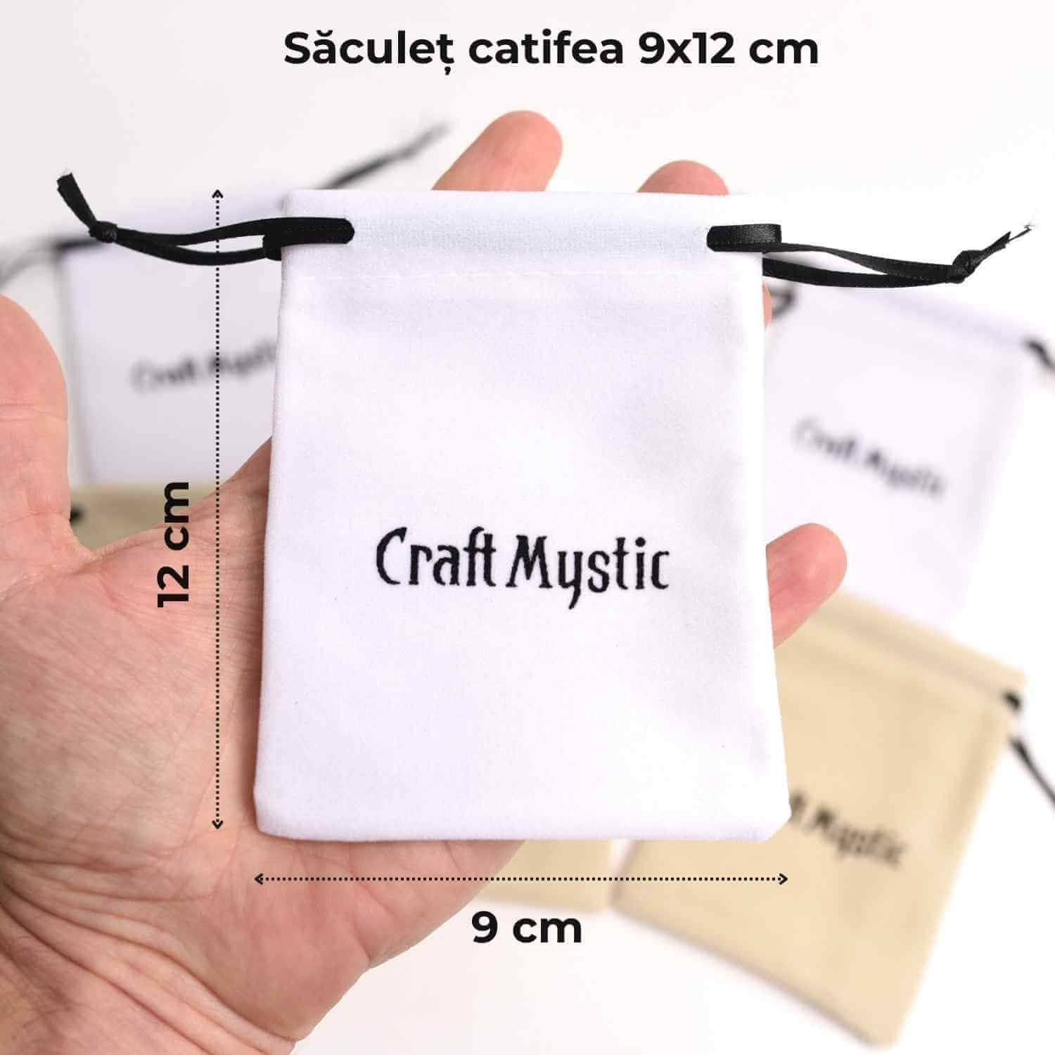 Saculet catifea 9x12 cm CraftMystic - Protectie si Eleganta pentru Bijuterii
