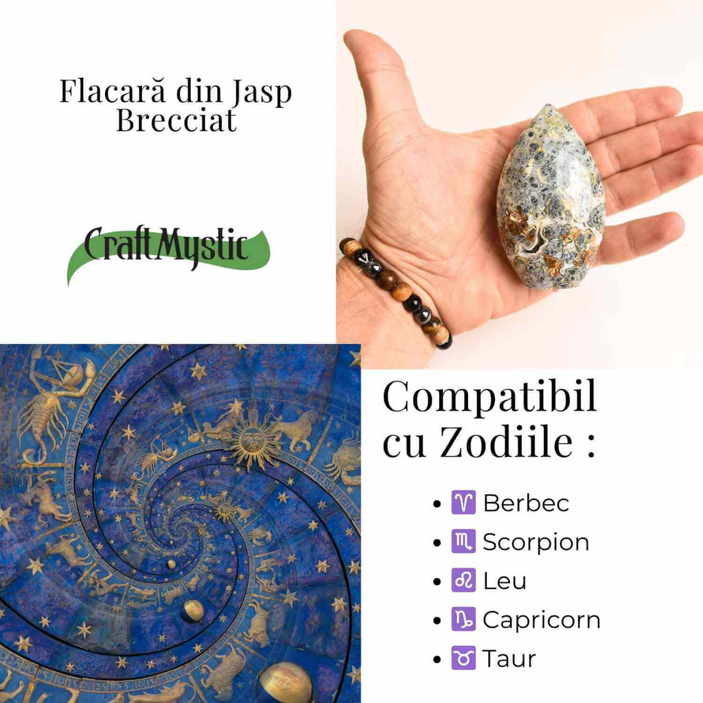 Gardianul calmului – Flacara din Marcasit Indonezian pentru Vindecare si Liniste Interioara 8-9 cm