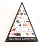Mini Set 36 de cristale si pietre semipretioase de colectie din intreaga lume – cadou educational pentru copii, geologie, pietre minerale