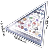 Mini Set 36 de cristale si pietre semipretioase de colectie din intreaga lume – cadou educational pentru copii, geologie, pietre minerale