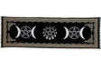 Patura pentru altar magic - Design Moon Phases With Triple Moon - Vrajitorie Tarot Wiccani Spiritualitate