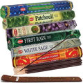 Set 6 pachete mix betisoare parfumate cu cele mai apreciate 6 parfumuri HEM + suport pentru betisoare