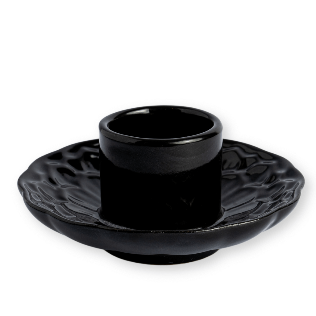 Suport design lotus negru – Pentru accesorii purificare si echilibru energetic
