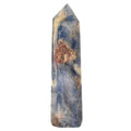 Turn cristal natural Kianit albastru 9 -10 cm - Punct Energetic pentru Meditatie si Alinierea Chakrelor