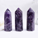 Turn de cristal semipretios vindecator hexagonal Ametist