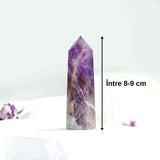 Turn de cristal semipretios vindecator hexagonal Ametist