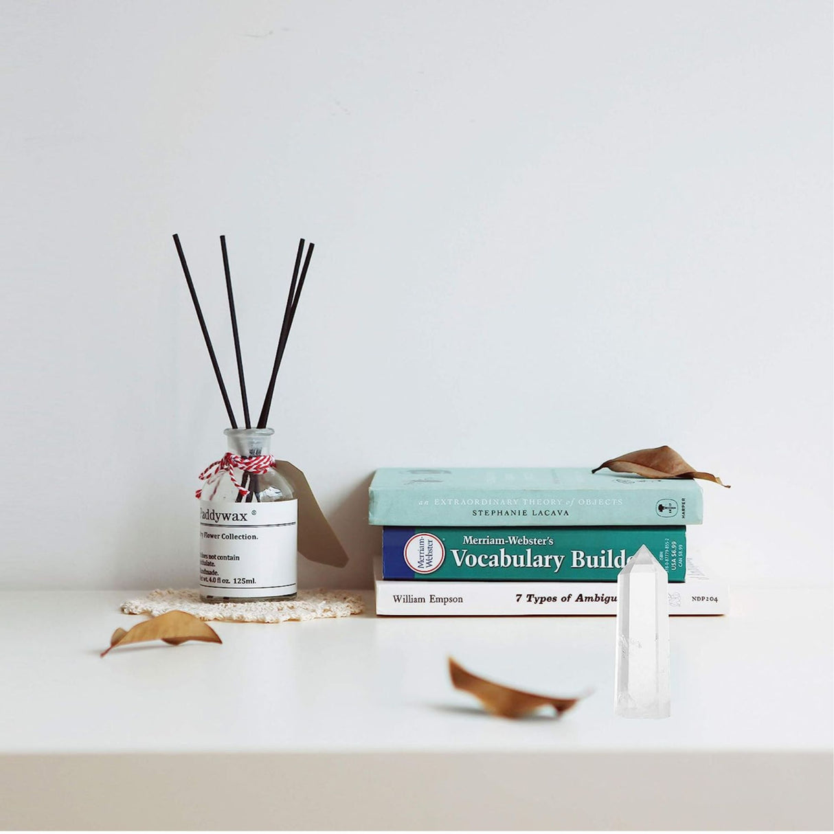 Turn de cristal semipretios vindecator hexagonal Cuart transparent - Obelisc cu inaltimea de 10 cm