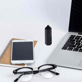 Turn de cristal semipretios vindecator hexagonal Obsidian