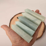 Turn din cristal natural unicat Acvamarin 9-10 cm